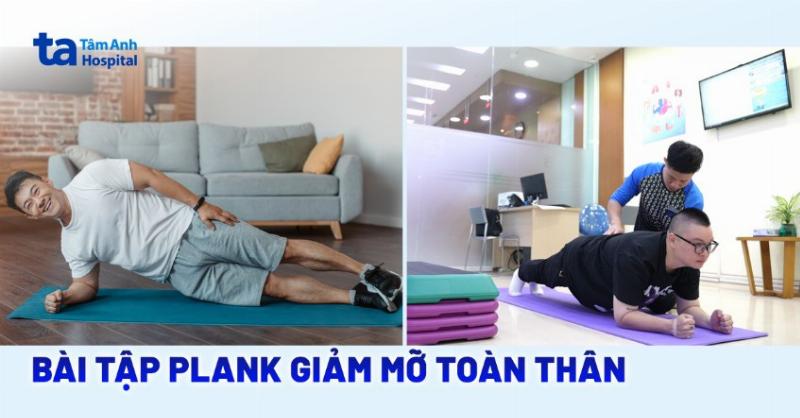 Hình ảnh người tập plank đúng tư thế để tăng cường sức mạnh cơ lõi, đường thẳng thân người